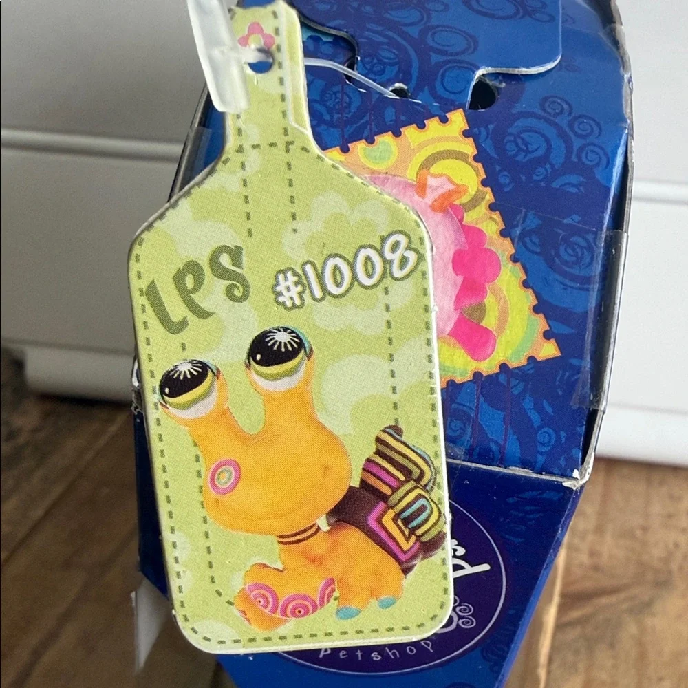 2008 Retired Littlest Pet Shop Postcard Pets #1008 Hermit Crab - Picture 5 of 5